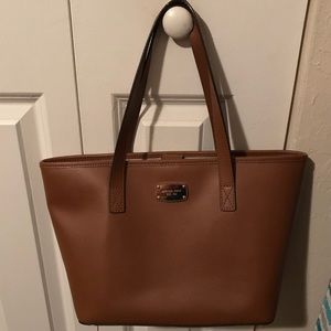 Michael Kors Caramel Leather Tote Bag